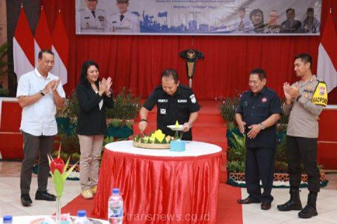 Memperingati hari buruh internasional Muspida Jember menggelar tasyakuran dan halal bi halal