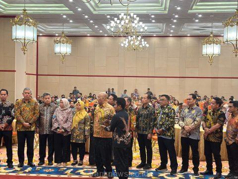 Launching implementasi sertifikat elektronik Kantor Pertanahan Kabupaten Bogor 1 berlangsung pada Senin 22 Juli 2024 di Alhambra Hotel and Convention, Kabupaten Tasikmalaya.