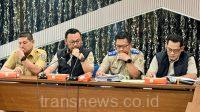 Rapat koordinasi antara Pemkot Depok dengan Kantor Pertanahan Kota Depok dalam agenda Hak Pengelolaan (HPL) yang telah diajukan Pemkot dan memantapkan program lainnya, Senin 12 Agustus 2024. (Foto: BPN Kota Depok)