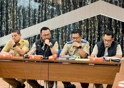 Rapat koordinasi antara Pemkot Depok dengan Kantor Pertanahan Kota Depok dalam agenda Hak Pengelolaan (HPL) yang telah diajukan Pemkot dan memantapkan program lainnya, Senin 12 Agustus 2024. (Foto: BPN Kota Depok)