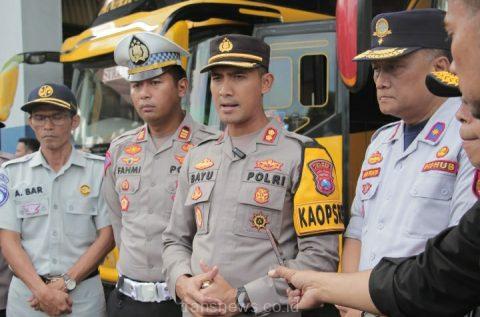 Polres Jember gelar KRYD di terminal dan setasiun lmbangi pengamanan KTT iaf di Bali