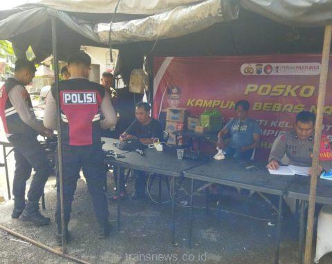 Polres Pelabuhan Tanjungperak Bangun Posko Cegah Peredaran Narkoba di Jalan Kunti