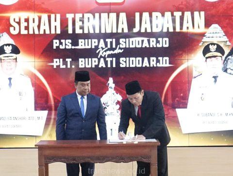 Subandi Kembali Jabat Plt. Bupati Sidoarjo