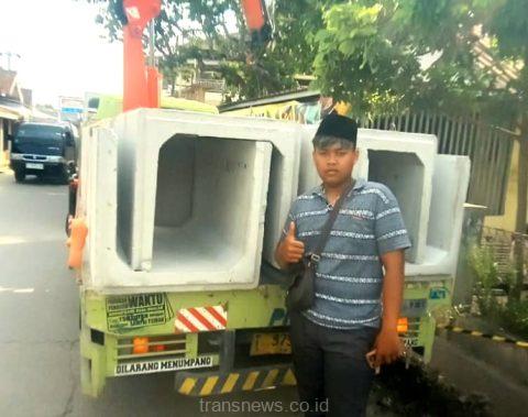 Warga Sangat Terbantu Dengan Adanya Pembangunan Saluran di Desa Kertasari