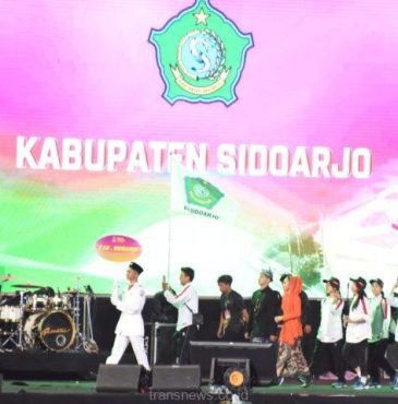 Sebanyak 238 Atlet Sidoarjo Berlaga Popda XIV dan Peparpeda II 2004 Jawa Timur