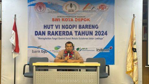 Hadiri Rakerda SWI Kota Depok, Bambang Sutopo: Momen Penting Untuk Rancang Strategi