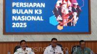 Disnakertrans Jatim Siap Sukseskan Peringatan Bulan K3 Nasional 2025