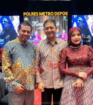 Hadiri Sertijab Kapolres Metro Depok, HBS Apresiasi Pengabdian Kombes Pol Arya Perdana